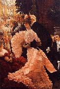 James Tissot A Woman of Ambition (Political Woman) also known as The Reception oil painting reproduction